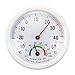 Produktbild Cikuso Thermometer Hygrometer Nadel rundes Zifferblatt PRueFER innen aussen weiss