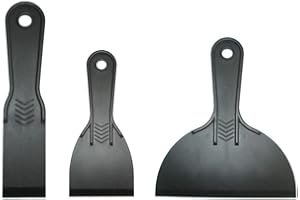Clyhon - Szpachla do noży, tworzywo sztuczne, 3D, szpatułka z tworzywa sztucznego, narzędzie do wypełniania i naprawy otworów i pęknięć, 3-częściowy zestaw, trzy rozmiary
