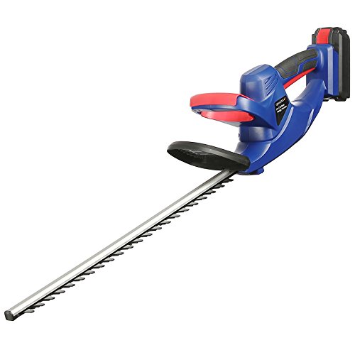 Qualtex GDN110 24V Cordless Hedge Trimmer Cutter Lightweight Quick Charging 51cm Blade