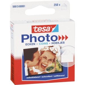 Preisvergleich Produktbild tesa 12 x Fotoecken selbstklebend transparent 250 Stück