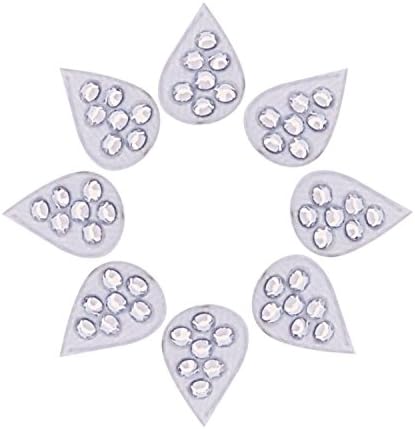 Rhinestone Teardrop Self-Adhesive Sticker for Making Pictures and SS4 Rhinestone Motif Drop Sticker Rhinestones for Bonding