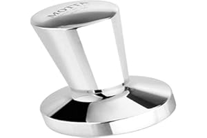 Motta Tamper Easy 57 mm PLAN - Aluminium poli - Art 1360 - Rouge