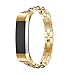 Produktbild Fitbit Alta / Fitbit Alta HR Armband, iHee NUE Edelstahl Uhrenarmband Armband für Fitbit Alta HR / Fitbit Alta (Gold)