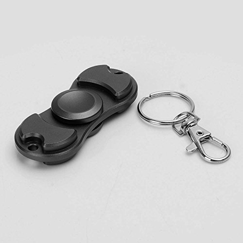 Fidget Finger Spinner Hand Focus Ultimate Spin High Speed 1-3 Mins Aluminum EDC Bearing Stress Toys (Black) Fidget Finger Spinner Hand Focus Ultimate Spin High Speed 1-3 Mins Aluminum EDC Bearing Stress Toys (Black)