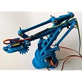 LINECRAFT DESIGNS Creativity. innovation. Reality. Techno-Tirupati; Robotic Arm With Gripper(Plastic Parts Only) With All Nut