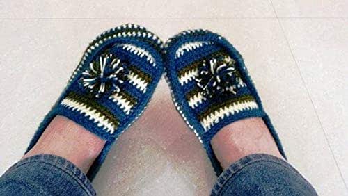 knitted slipper boots womens