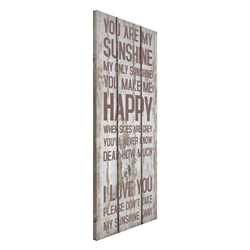 Apalis 108656 Magnettafel Nummer RS182 Sunshine Memoboard Design Hoch Metall Magnet Pinnwand Motiv Wand Stahl Küche Büro, 78 x 37 cm