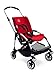 Bugaboo Bee3 with Aluminum Base and Red Seat Fabric by Bugaboo Strollers