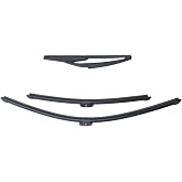 Vass41 &Ouml;n Arka Cam Silecek Seti 288909527R Dacia Sandero Stepway 3 ile uyumlu 2021-2025