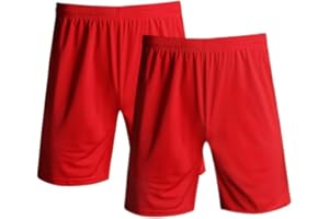 SMILORE Unisex Kids PE School Shorts Boys Football Shorts Girls Running Gym Sports Shorts