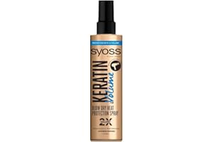Syoss Keratin heat protection hair spray for maximum volume 200ml