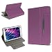 Produktbild UC-Express Robuste Schutzhülle für Medion Lifetab P8524 Tablet Standfunktion Hülle Schutztasche Ständer Tasche Cover Case, Farben:Lila
