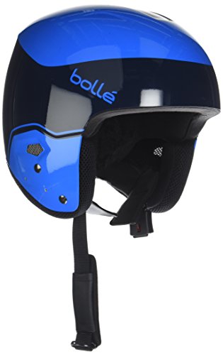 Bollé Medalist, casco de esquí unisex adulto, Unisex adulto, Medalist, Navy/Cyan, M