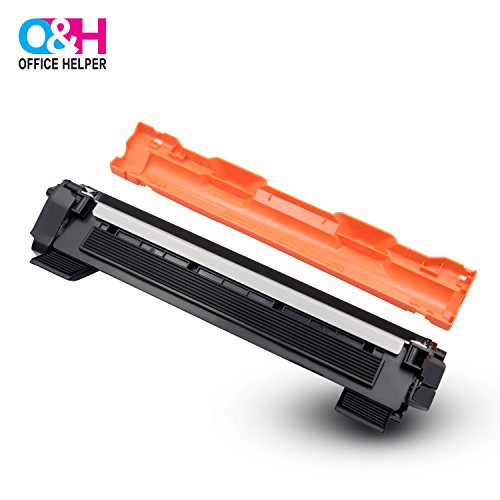 OFFICE HELPER - 1x Negro TN1050 Cartuchos de T  ner  Compatibles con Impresoras Brother DCP-1510 DCP-1612W DCP-1610W DCP-1512 HL-1110 HL-1112 HL-1210W MFC-1910W MFC-1810