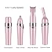 Women Trimmer, Breett 4-in-1 Electric Nose Trimmer / Eyebrow Razor / Bikini Trimmer Body Hair Removal Epilator for Women