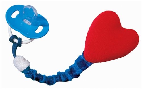 Preisvergleich Produktbild Ministeps - Schnullerkette Herz