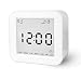 Produktbild Digital Wecker, Schwerkraft-Sensor Wecker Multi Funktionen Wecker betrieben mit großen Bildschirm, Datum, Zeit, Kalender, Temperaturanzeige, Alarm, Countdown für Kinder, Jugendliche, Teenager Weiß