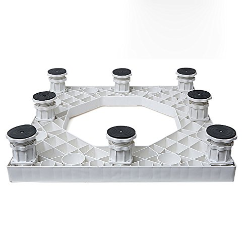 Bracket Base Adjustable Raised Squared Base Drum Washing Machine Base Air Conditioning Bracket Heightening Bracket Multi-function Shelf,N