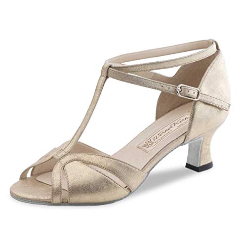 Werner Kern - Mujeres Zapatos de Baile Dora - Cuero Perl Nude - 5,5 cm [UK 4,5]