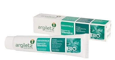 Argiletz Dentifrice à l'argile blanche et à la Menthe bio 75ml