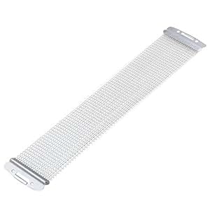 Yibuy 279 Mm 20 Brins De Caisse Claire En Acier Argenté Pour Diy Boîte De Caisse Claire Et Tambour - 