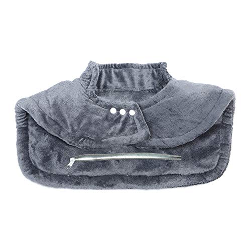 Preisvergleich Produktbild Heated Blanket Elektrische Heizkissenschutzschmerzschmerzmoxibus... Elektrischer Heizungsschal Der Männlichen Und Weiblichen Heizung,Gray,Seasaltpack