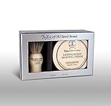 Taylor of Old Bond Street Pure Badger Brush and Sandalwood Bowl Gift Box Set