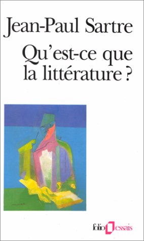 couverture de : Qu'est-ce que la litt&eacute;rature ?