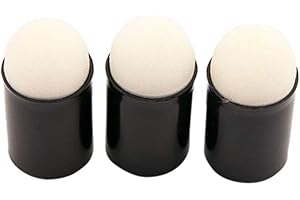 Faguo 3 pièces Mousse éponge Doigt éponger Peinture Encre Craie estampage Bricolage Artisanat Scrapbooking Art Outils