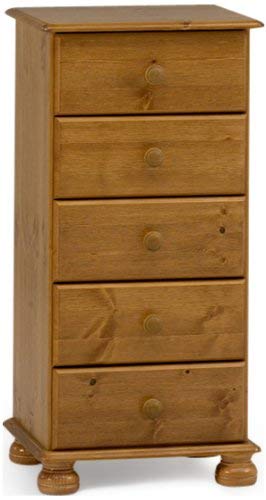 Steens 3022050034000f Richmond Pine Narrow Chest Of Drawers Brown