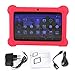 Produktbild LouiseEvel215 Q88 7 Zoll Kinder Tablet 512 MB + 4 GB A33 Quad Core Dual Kamera 1024 * 600 Android 4.4 Tablet PC Mit Silikonabdeckung