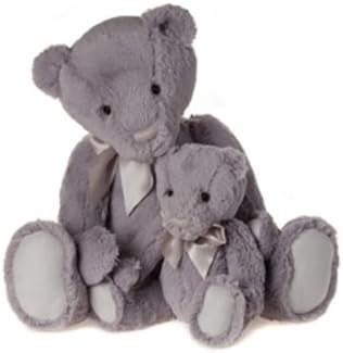 My First Charlie Bear Small Pebble Grey by Charlie Bears