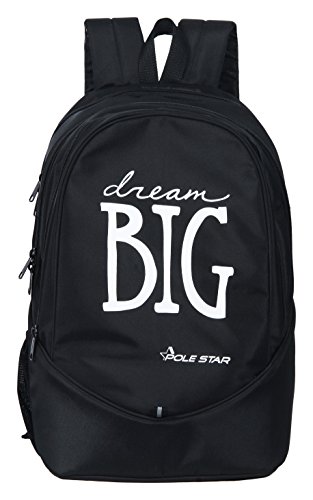 Polestar Big 3 Compartment Polyester 36 Lt Black Laptop Backpack- Black RS.699 (50.00% Off) - Amazon