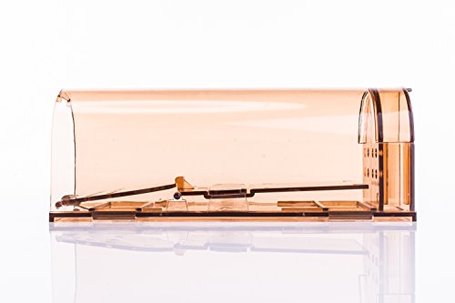 2x Mäusefalle Köder-Discount – Lebend-Falle für Mäuse aus Kunststoff – Professinonelle Kastenfalle für innen, außen, Garten & Haus - 5