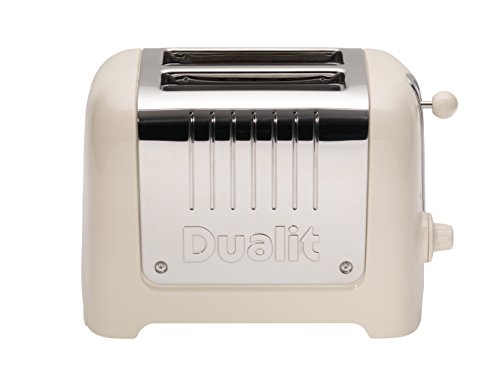 Dualit 2-Slot Lite Toaster, Canvas White