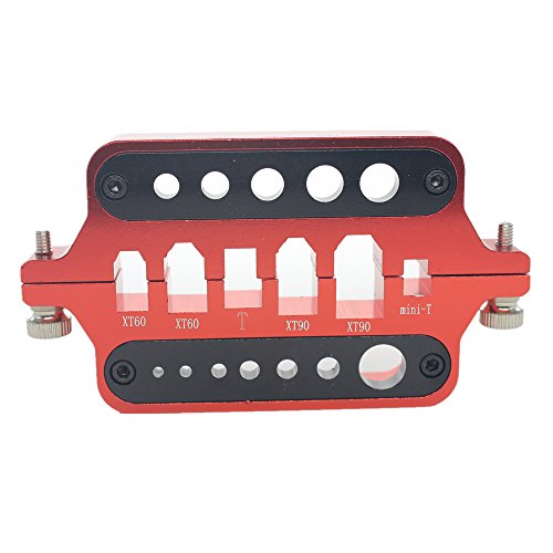 Preisvergleich Produktbild Moreparts Aluminium-Lötstation, Isolierung, Hobby, für XT60, XT90 Deans-Bananenstecker