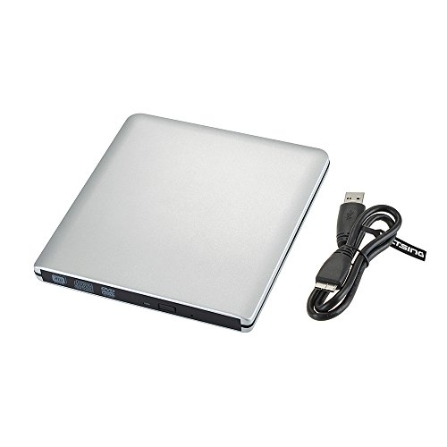 Neu VicTsing Ultra Slim Extern USB 3.0 DVD VCD CD RW Brenner Drive Superdrive Tragbar für Apple Mac Macbook Pro Air iMAC, Windows 2000, XP, Vista, 7 PC Laptop usw. - 7