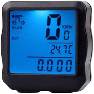 K9Q Waterproof Backlight Digital Bicycles Odometer Speedometer Clock Stopwatches