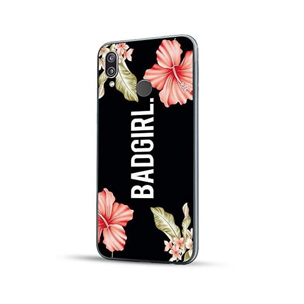 Finoo Hülle für Huawei P20 Lite - Handyhülle mit Motiv und Optimalen Schutz Tasche Case Hardcase Cover Schutzhülle - Badgirl – Bild 3