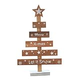 24 Mini Alberi Di Natale In Legno PandaHall, 3 Colori E 4 Dimensioni, Decorazioni Da Tavolo Per Casa E Ufficio