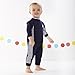 Splash About UV All-in-One suit (sun protection), navy/white, 6-12 months