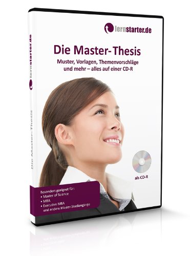Preisvergleich Produktbild Die Master Thesis