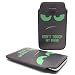 Produktbild Handy Hülle Slide Tasche Etui Case Schutzhülle Bumper Cover Sleeve Universal Neu, Motive:Dont Touch My Phone Grün, Handymodell:BLU Life Pure Mini