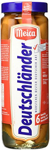 Preisvergleich Produktbild Meica Deutschländer, 6 Stück, 330 g