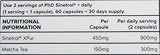PhD Nutrition Sinetrol Plus, Weight Management Supplement - 60 Capsules