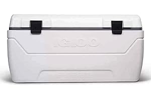 IGLOO MaxCold Large 165 Quart 156 Litre 280 Can Cool Box Ice Cooler 7 Days Camping Party