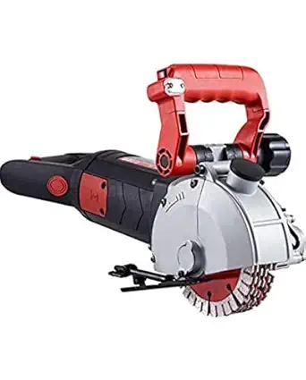 VOLTZ 160 Wall Chaser 6000W 220V, Notcher Groover Slotting Machine, Granite, Marble, Concrete,Electric Wall Chaser Cutter with Laser Guide for Brick.