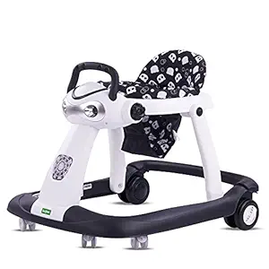 Baybee Pro 2 in1 Twist Baby Walker Round Kids Walker for Babies Cycle with Adjustable Height and Musical Toy Bar Rattles and Toys, Activity Walker for Kids Wheel 6-24 Months