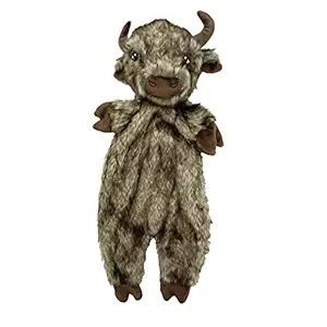 Ethical Pets 54325 Furzz Buffalo Pet Squeak Toys