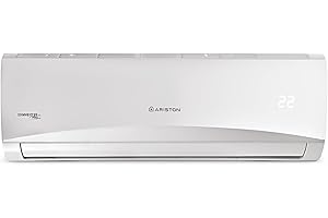 Ariston Prios R32 - Condizionatore 12000 Btu Monosplit Wifi, Climatizzatore Silenzioso 104x22x32,7 - Aria Condizionata con Funzione Follow Me per Controllo Autonomo Aria e Filtro Antiodore Autopulente